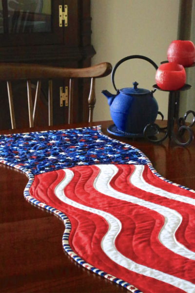 Wiggles and Waves - Patriotic Runner Image