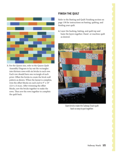 Perfectly Pieced Quilt Backs - Page 121 Image