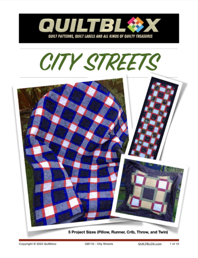 QB118 - City Streets - Front Cover