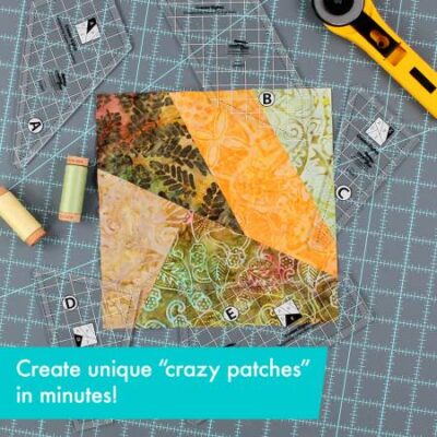 Crazier Eights Template Set - Creative Grids - Finished Block Image