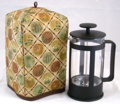 QB128 - French Press Cozy - Imperial Gold
