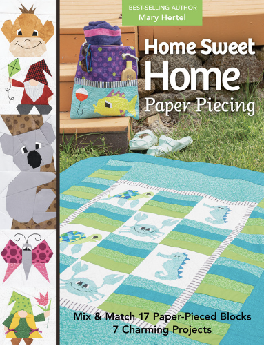 Home Sweet Home Paper Piecing - Front Cover - Image
