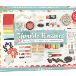 Thimble Blossom Jigsaw Puzzle - Image of box