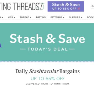 Connecting Threads - Stash and Save Daily Deal - Image