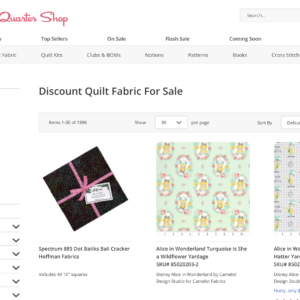 Fat Quarter Shop - Discount Fabric - Image