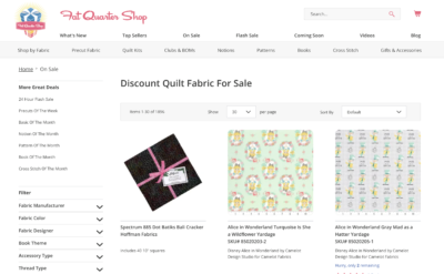 Fat Quarter Shop - Discount Fabric - Image