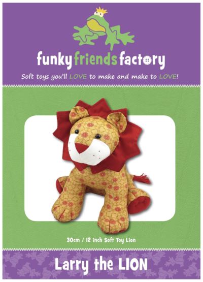 Larry the Lion - Pattern Front Cover - Image