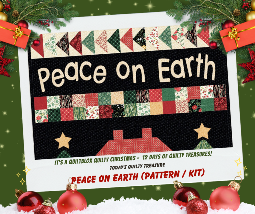 Peace On Earth Pattern and Kit