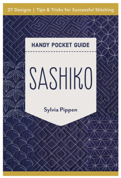 Sashiko Handy Pocket Guide - Front Cover - Image