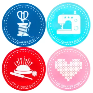 Sew stitchy coaster set - top view - Imagel