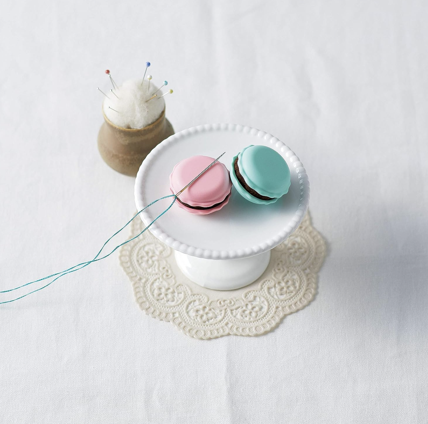 Macaron Pin Cushion Cute Pin Cushion Sewing Accessory 