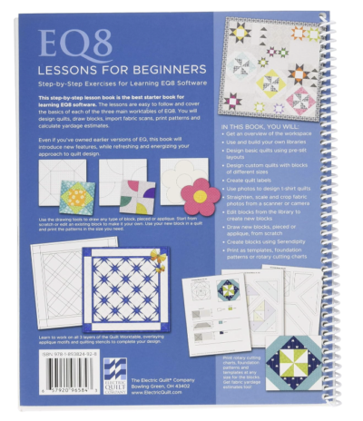 EQ8 Lessons for Beginners - Back Cover Image