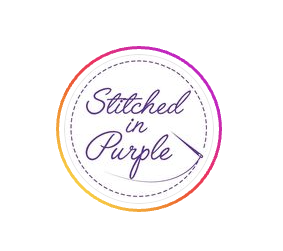 Stitched in Purple - Logo