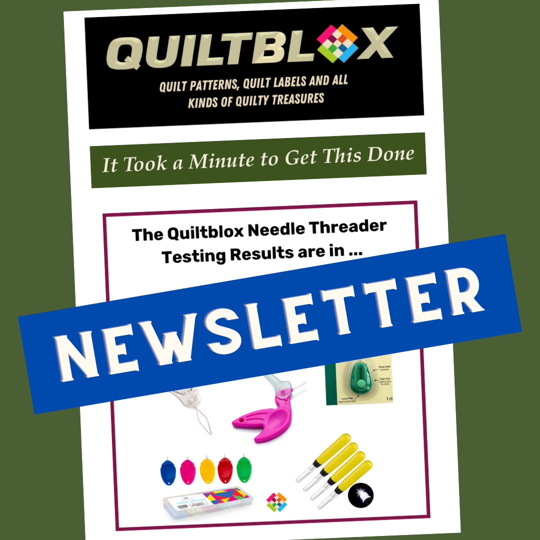 The Quiltblox eNewsletter – January 11, 2024