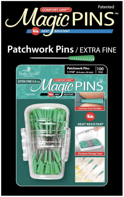 Magic Patchwork Pins - Extra Fine