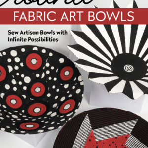 Round Fabric Art Bowls - Front Cover