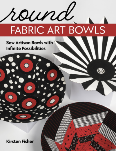 Round Fabric Art Bowls - Front Cover