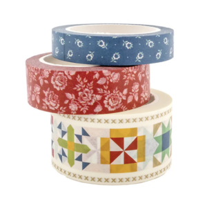 Washi Tape From Lori Holt - Stack of 3 rolls of tape