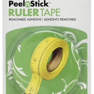 Peel n Stick Removable Ruler Tape - Package