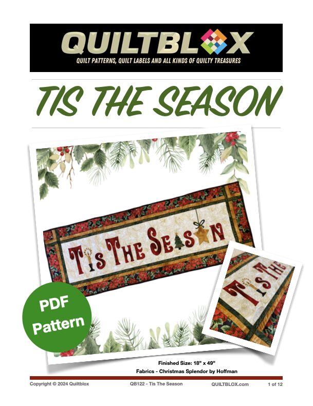 QB122 - Tis The Season - Front Cover