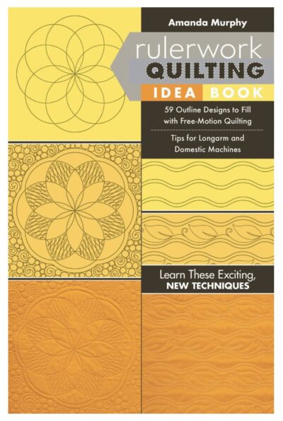 Rulerwork Quilting Idea Book - Front Cover