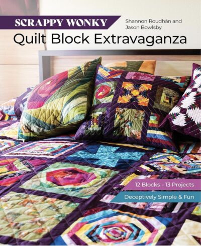 Scrappy Wonky Quilt Block Extravaganza Cover