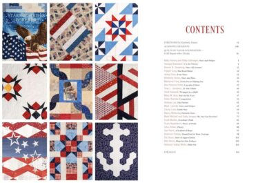 All Star Quilts of Valor - Table of Contents