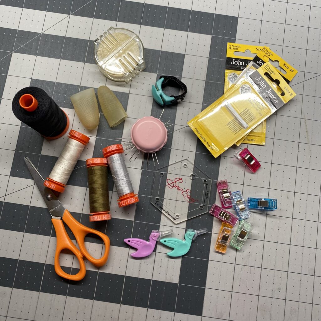 Sewing tools I keep in my sewing organizer bag - 1