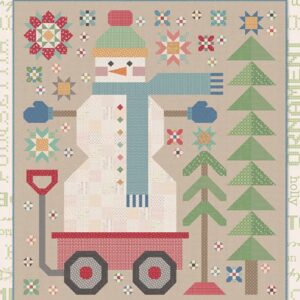 The Quilted Snowman - Front Cover