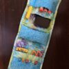 Sofa Sewing Saddle Bag - With Sewing Tools - open