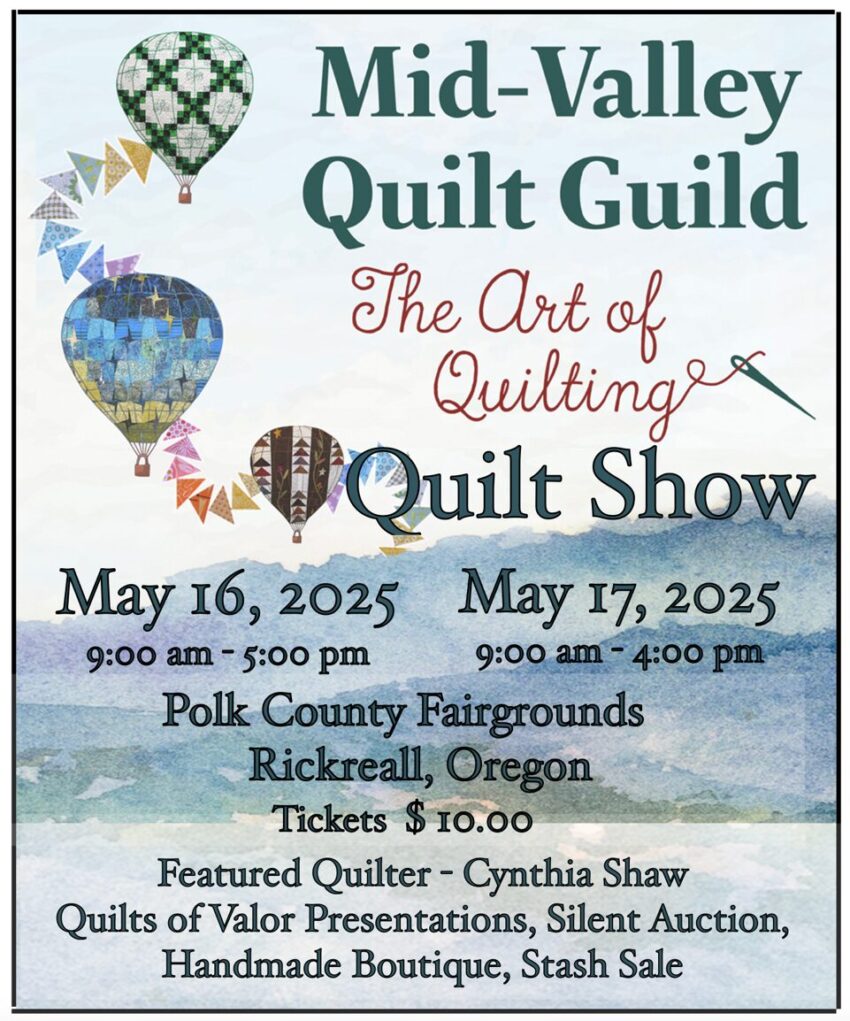 Mid Valley Quilt Show - 2025