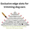 Clearly Perfect Slotted Trimmer - Trim Dog Ears