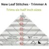 Clearly Perfect Slotted Trimmer - Trimmer A