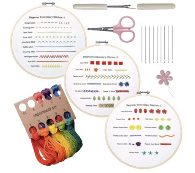 Beginning Embroidery Stitches - Kit