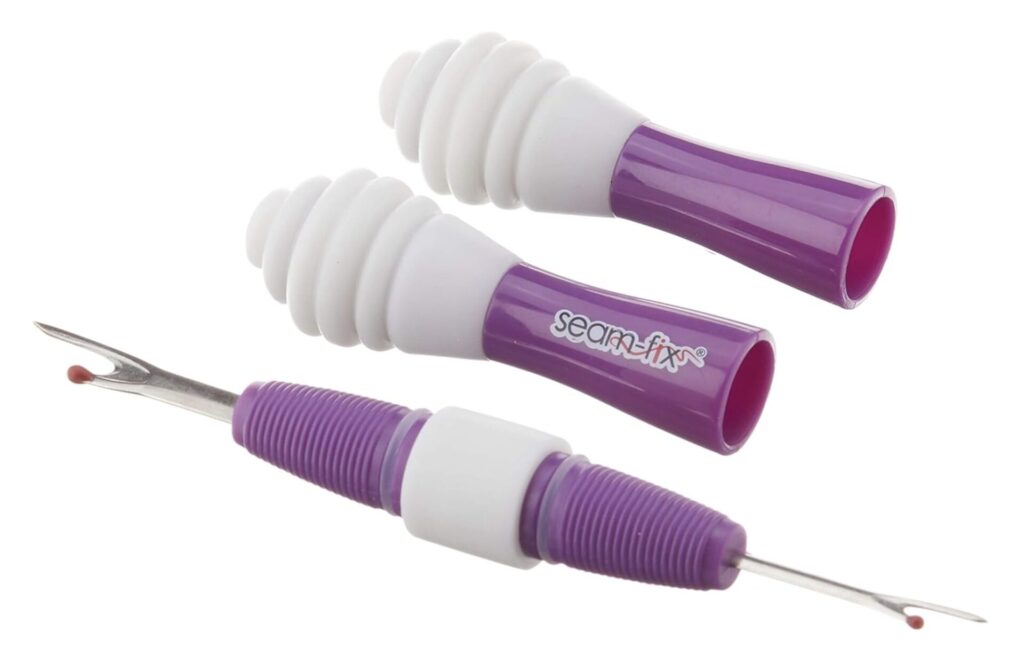 Dritz Seam Fix Seam Ripper - With Ends Exposed