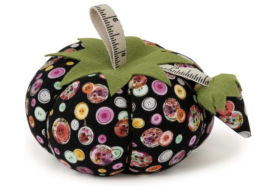 Dritz Tomato Pin Cushion - Black