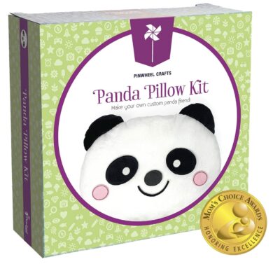 Easy Sew Panda Pillow Kit - Front of Box