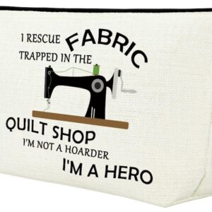 I Rescue the Fabric Zipper Pouch