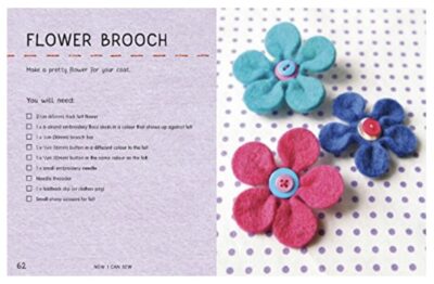 Now I Can Sew - Flower Project