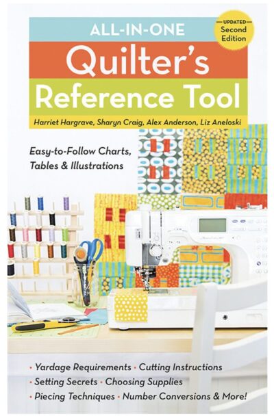 Quilters Reference Tool - Front Cover