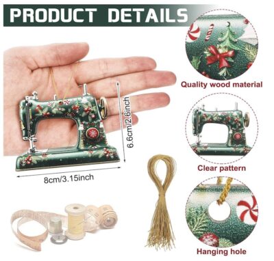 Sewing Ornaments - Dimensions