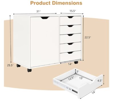 Storage Cabinet - Dimensions