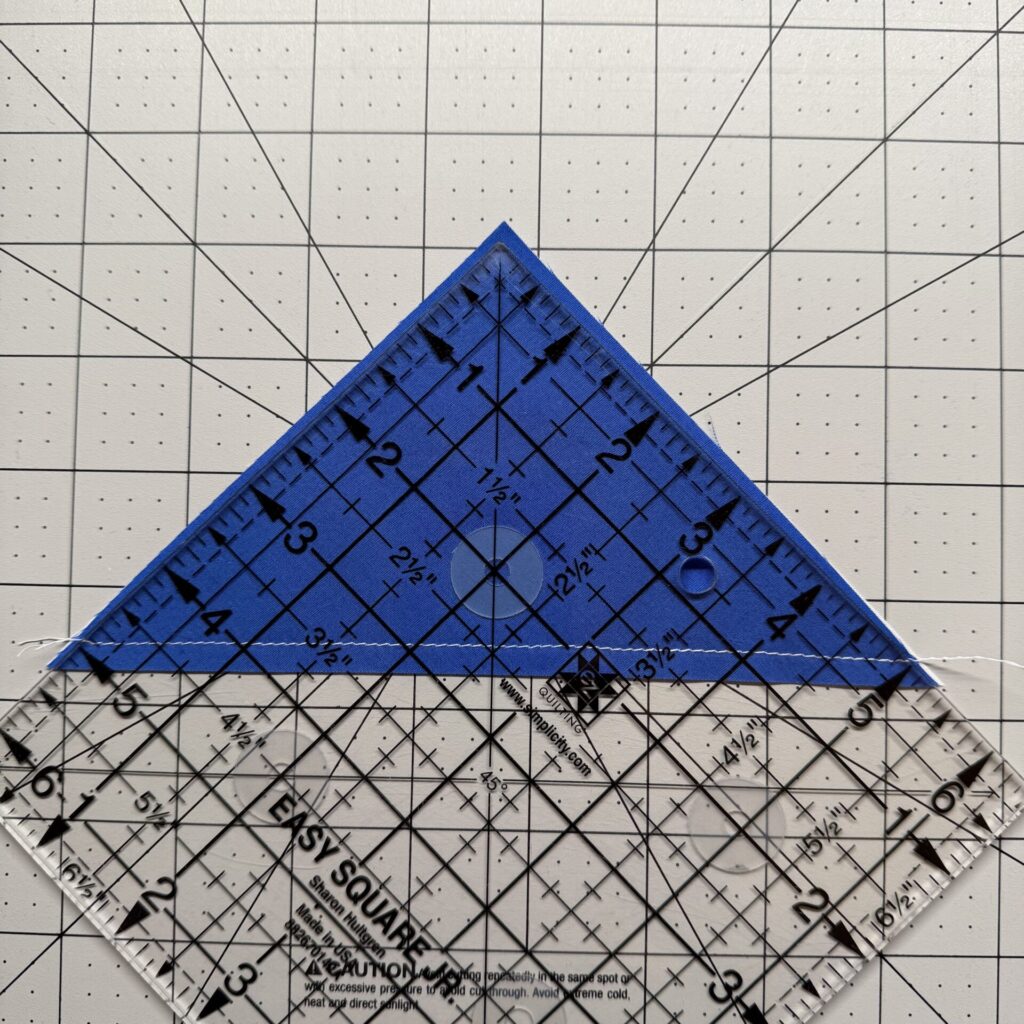 Perfect Piecing Tips - Trimming Half Square Triangles