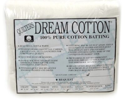 Quilters Dream Natural Cotton Request Batting - Double