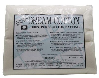 Quilter's Dream Natural Cotton Request Batting - Queen