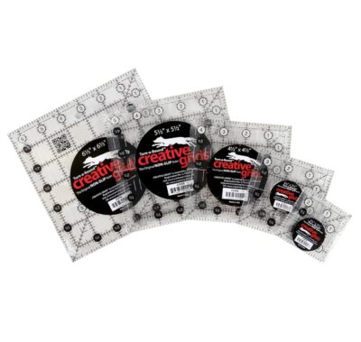 Creative Grids Square Ruler Set - Arranged
