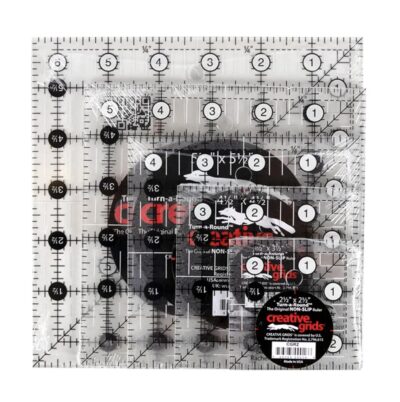 Creative Grids Square Ruler Set - Stacked