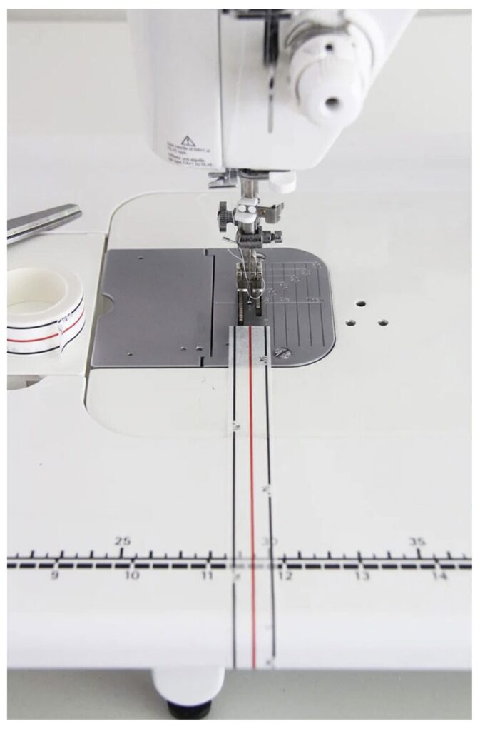 Diagonal Seam Tape - In Use