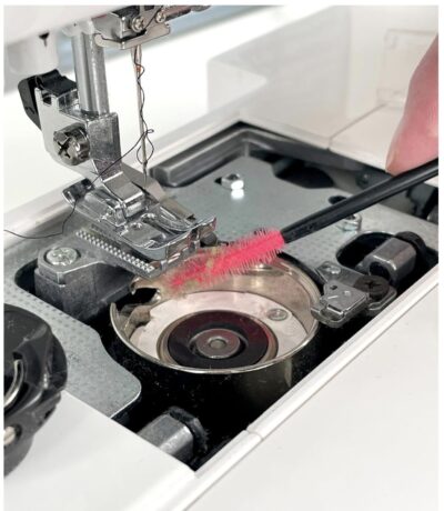Gypsy Quilter Cleaning Tool - In Use