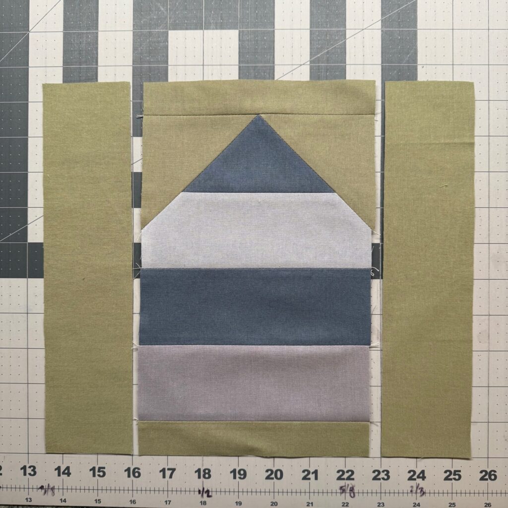 Not Your Typical Jelly Roll Quilts - Adding Side Strips